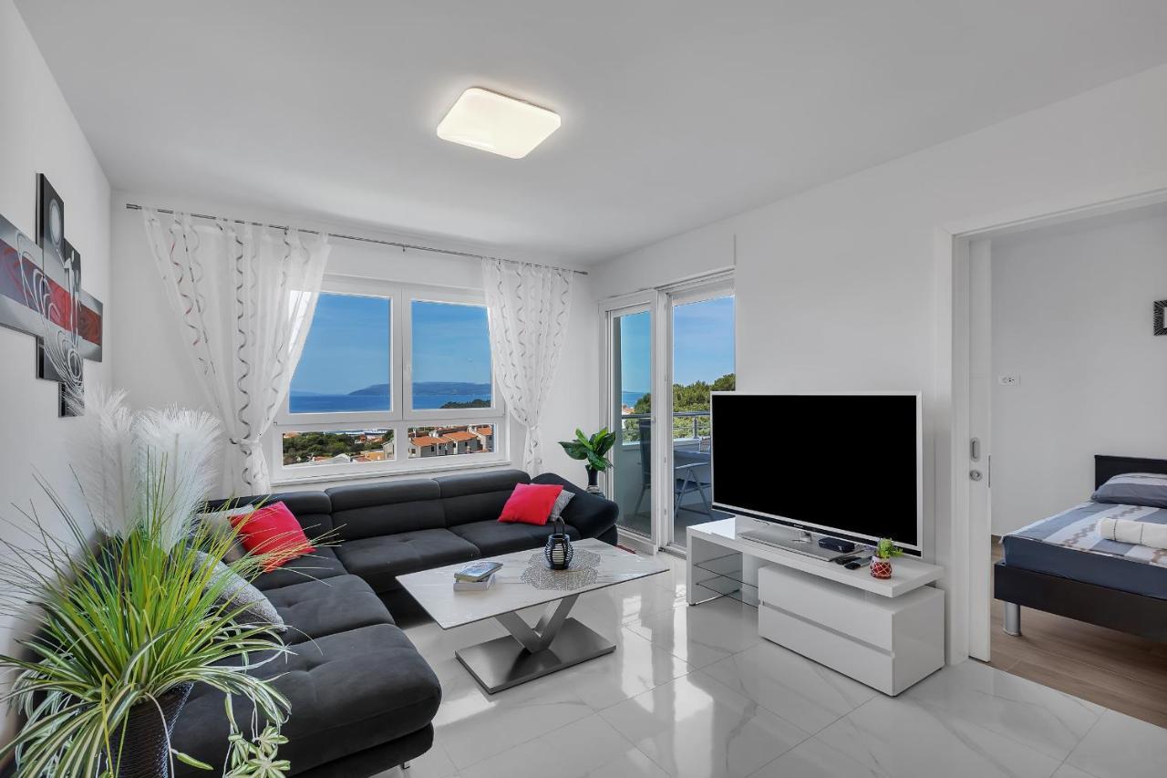 Apartment Navis, Sea View 马卡尔斯卡 外观 照片