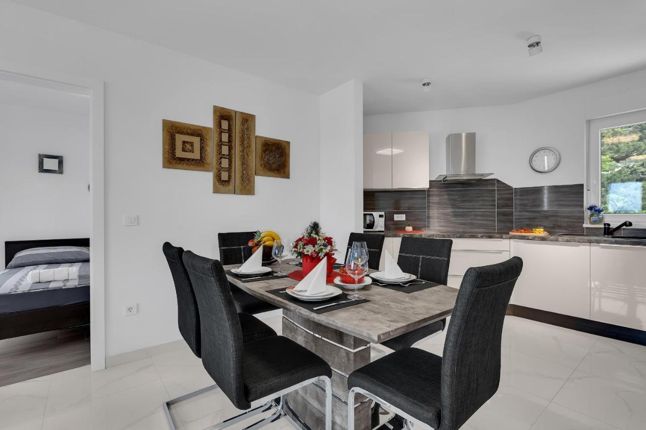 Apartment Navis, Sea View 马卡尔斯卡 外观 照片
